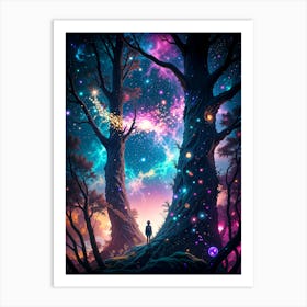 Cosmic Reverie Art Print