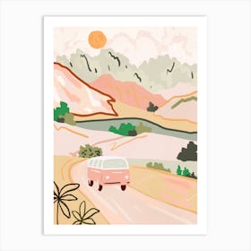 Pastel Journey Art Print