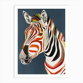 Zebra 23 Art Print