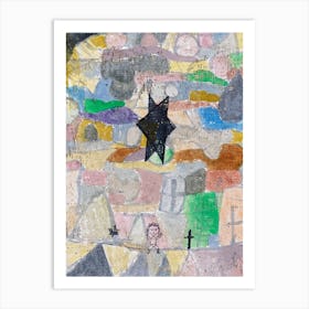 Under A Black Star, Paul Klee Art Print