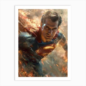 Superman 24 Art Print