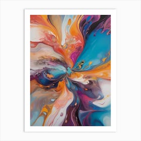 Abstract Painting 17 Art Print