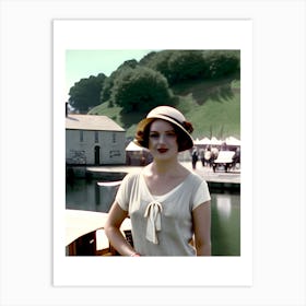 1920s Marina~Reimagined 1 Art Print