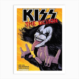 Kiss The Demon Art Print