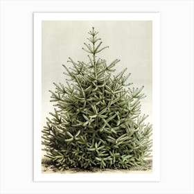 Christmas Tree Art Print