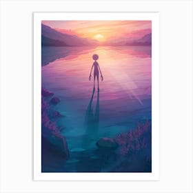 Alien 2 Art Print