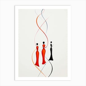 ladies Art Print