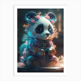 Panda Bear 43 Art Print