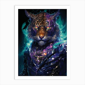 Tiger Of The Night Art Print