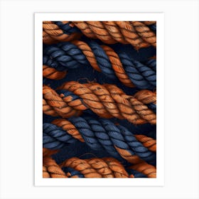 Rope Texture Art Print