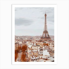 Paris Eiffel Tower 1 Art Print