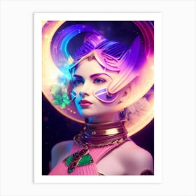 Luna Rain Art Print