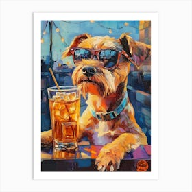 Sophisticated Terrier 2 Art Print