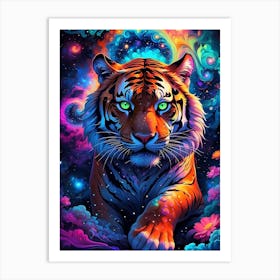 Tiger Painting 1 Art Print