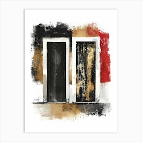 Doors Canvas Print Art Print