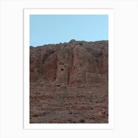 Rock Formation In The Desert Art Print