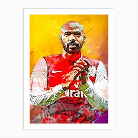 Thierry Henry Arsenal 1 Art Print