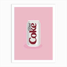 Diet Coke Art Print