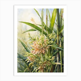 Lemongrass Art Print