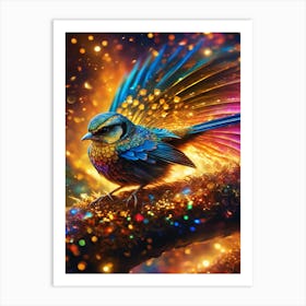 Colorful Bird Art Print