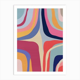 Expressive organic art 17 Art Print