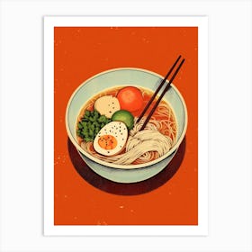 Yummy Ramen Art Print