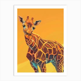 Giraffe 213 Art Print