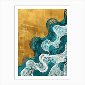 Wave Ii Canvas Print Art Print