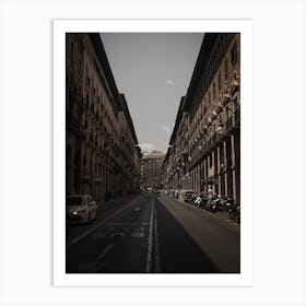 Street In Prague Art Print