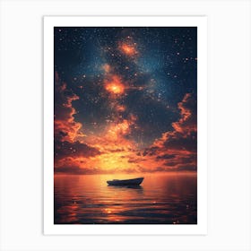 Starry Night 150 Art Print