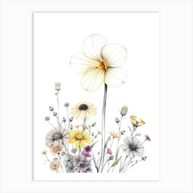 Wildflowers 10 Art Print