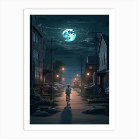 Full Moon 1 Art Print