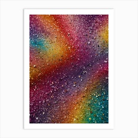 Rainbow Background Art Print