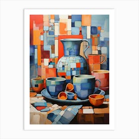 Jugs And Cups Art Print