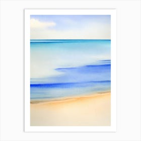Cable Beach 3, Australia Watercolour Art Print