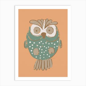 Cute Owl Art Print