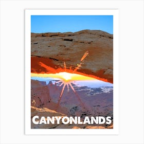 Canyonlands, National Park, Nature, USA, Wall Print, 1 Art Print