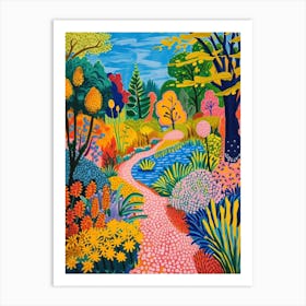 Queen Elizabeth Olympic Park London Parks Garden 1 Painting Art Print