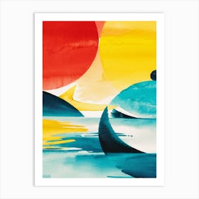 'Sunset' 1 Art Print