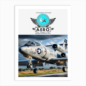 Hall-O-Gram Creations Aero Prototype Concept ~Reimagined 54 Art Print