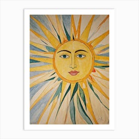 Sun no2 Art Print