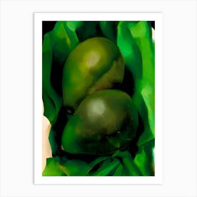 Georgia O'Keeffe - Alligator Pears, 1923 1 Art Print