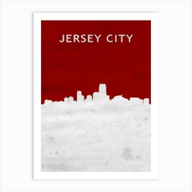 Jersey City New Jersey Art Print