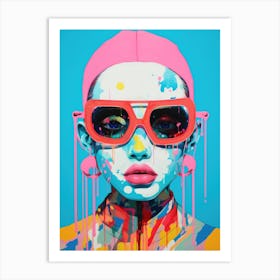 'Sunshine Girl' Art Print