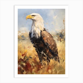 Bird Painting Bald Eagle 2 Art Print