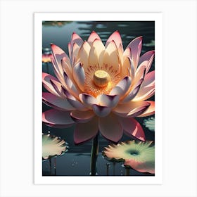 Lotus Flower 8 Art Print