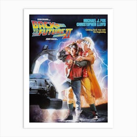 2563 Back To The Future 2 Copy Fy Art Print