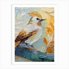 Bird On A Branch 1 Art Print