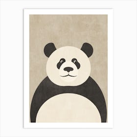 Fauna Panda Art Print