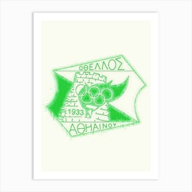 Othellos Athienou First Division Cyprus Art Print